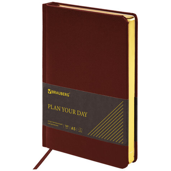 Ежедневник недатированный BRAUBERG Iguana 125090