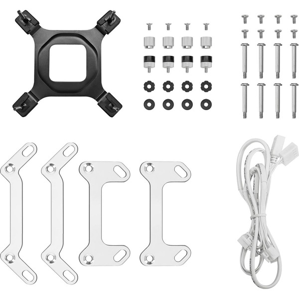 Система жидкостного охлаждения для процессора DeepCool Mystique 240 WH ARGB R-LX240-WHDSNMCP-G-1