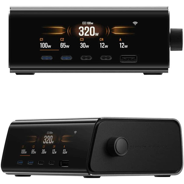 Зарядное устройство EcoFlow RAPID Pro (5 портов, 320Вт)