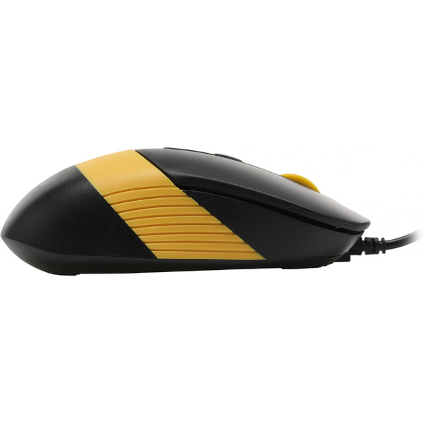 Офисный набор A4Tech Fstyler F1110 (черный/желтый)