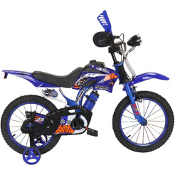 Велосипед детский YAYALE 210-001, 16" (синий)