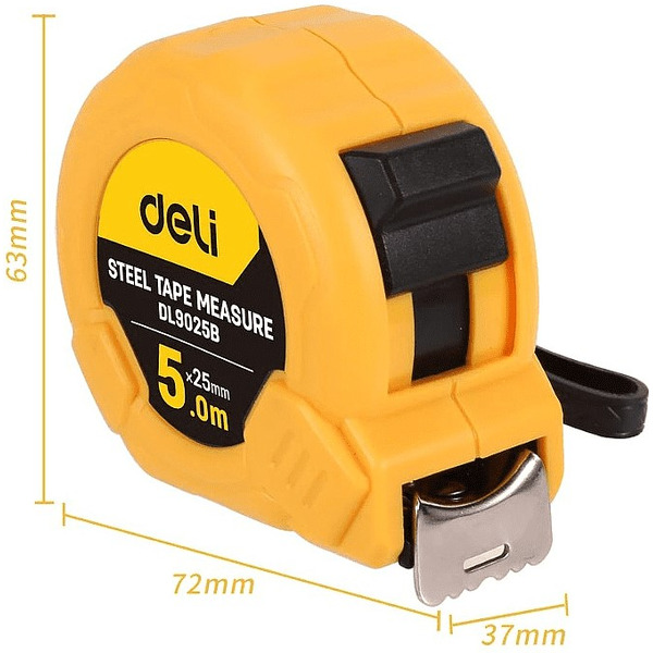 Рулетка Deli EDL9025B