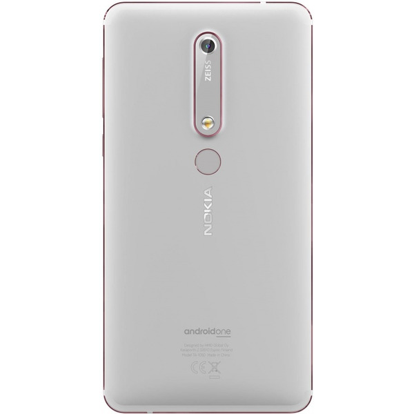 Смартфон Nokia 6.1 белый (11PL2W01A02)