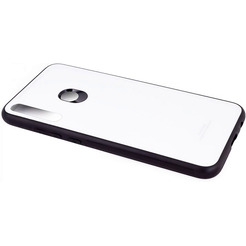 Накладка CASE Glassy Huawei P40 lite E / Y7P / Honor 9C (белый)