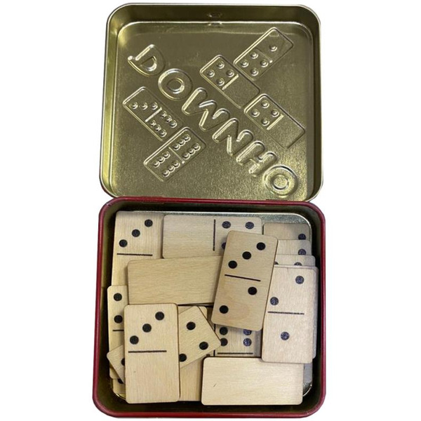 Настольная игра Десятое королевство Домино (жестяная коробочка) 02990