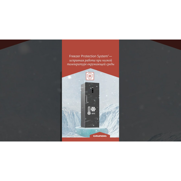 Морозильник GRUNDIG GFPN66721XBR