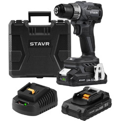 Дрель-шуруповерт STAVR SDD 18BL-2K