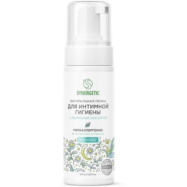 Пенка SYNERGETIC для интимной гигиены 150мл