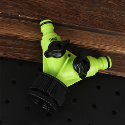 Распределитель поливочный двухканальный Deli EDL8797