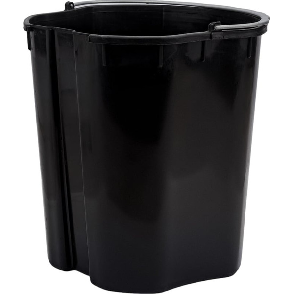 Ведро для мусора с педалью VIOLET 151101 (бело-серый)