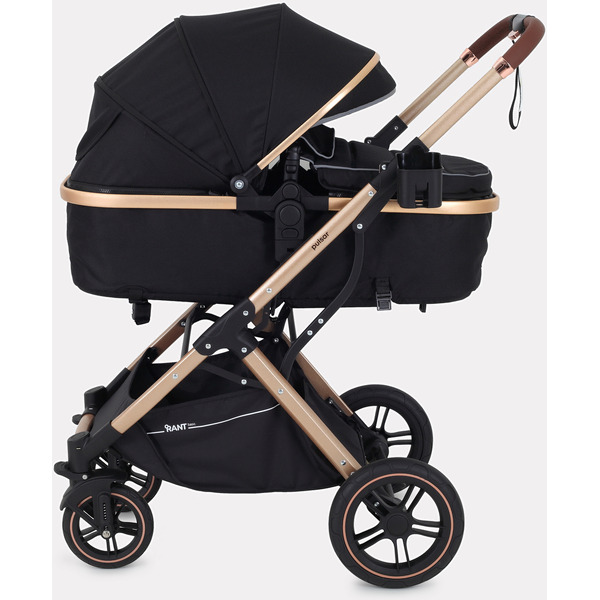 Детская универсальная коляска Rant Basic Pulsar Gold 2 в 1 RA160 (черный)