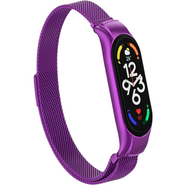 Ремешок Bingo Magnetic для XIAOMI Mi Band 7 (фиолетовый)