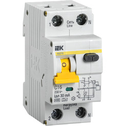 Дифференциальный автомат IEK АВДТ 32 C16 MAD22-5-016-C-30