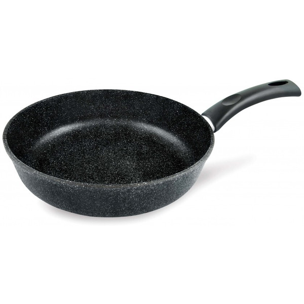 Сковорода НМП Каменная Черный гранит 18126