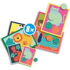 Развивающая игра SES Creative My first "Найди и приклей нужную наклейку" 14485