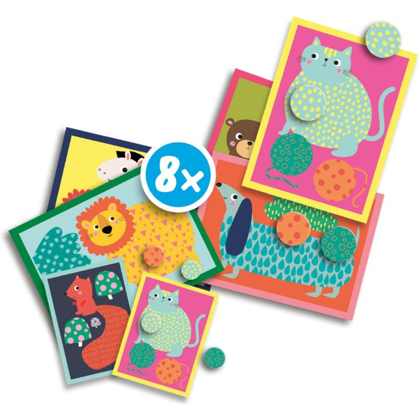 Развивающая игра SES Creative My first "Найди и приклей нужную наклейку" 14485