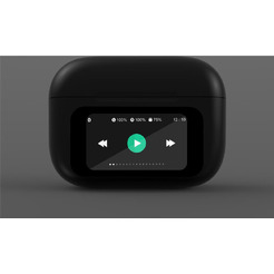Наушники GEMBIRD TWS-LCD-ANC-01-BK