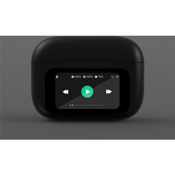 Наушники GEMBIRD TWS-LCD-ANC-01-BK