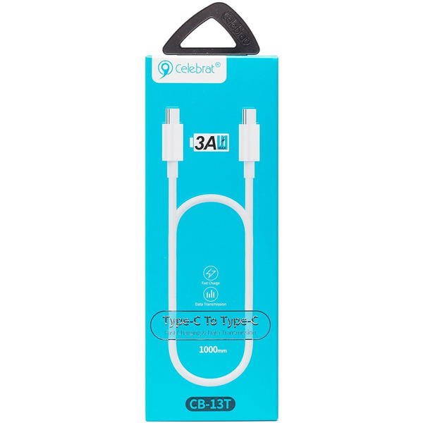 Кабель Celebrat CB-13T (белый)