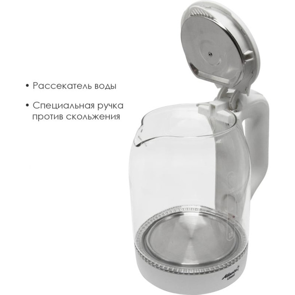 Электрический чайник Atlanta ATH-2466 (белый)