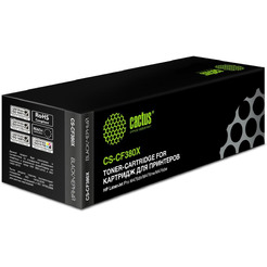 Картридж лазерный Cactus CS-CF380X CF380X (черный)