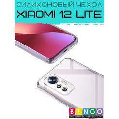 Бампер Bingo TPU 2.0mm для XIAOMI 12 Lite Белый