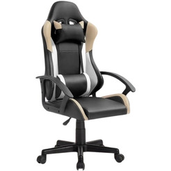 Геймерское кресло BYROOM Game Nerf GF-8066-BBeW (черный/бежевый/белый)