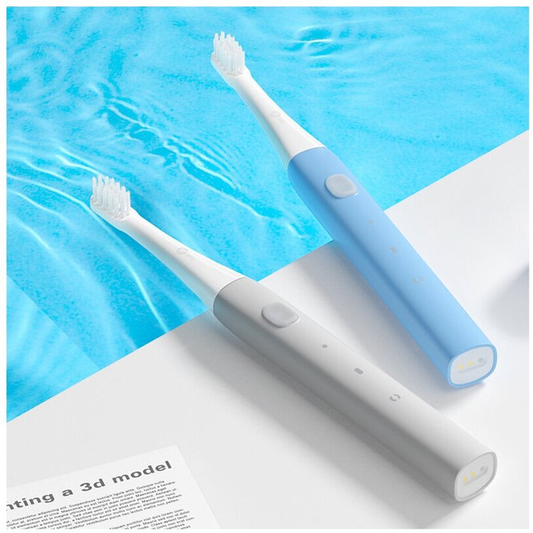 Электрическая зубная щетка Infly Sonic Electric Toothbrush P20A (1 насадка, серый)
