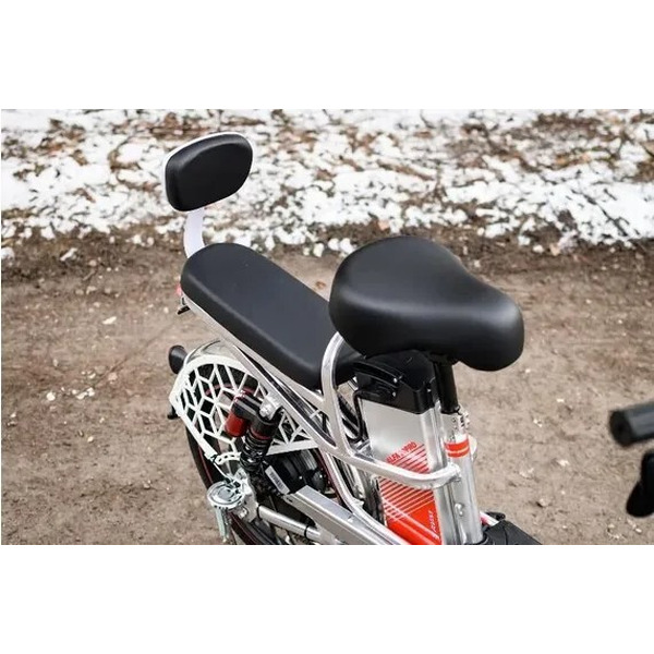 Электровелосипед AVM E-ALFA 20 Pro (серебристый)