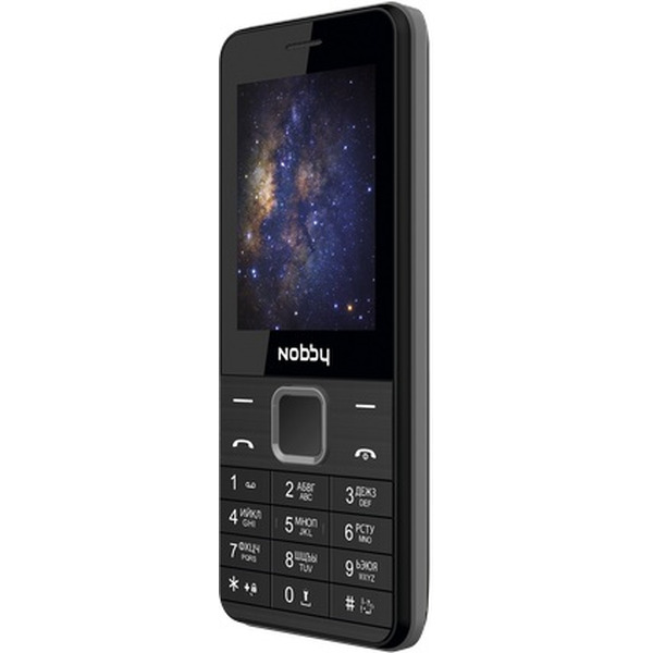 Мобильный телефон NOBBY 200 (черный/серый)