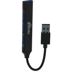USB-хаб Ritmix CR-4400 Metal