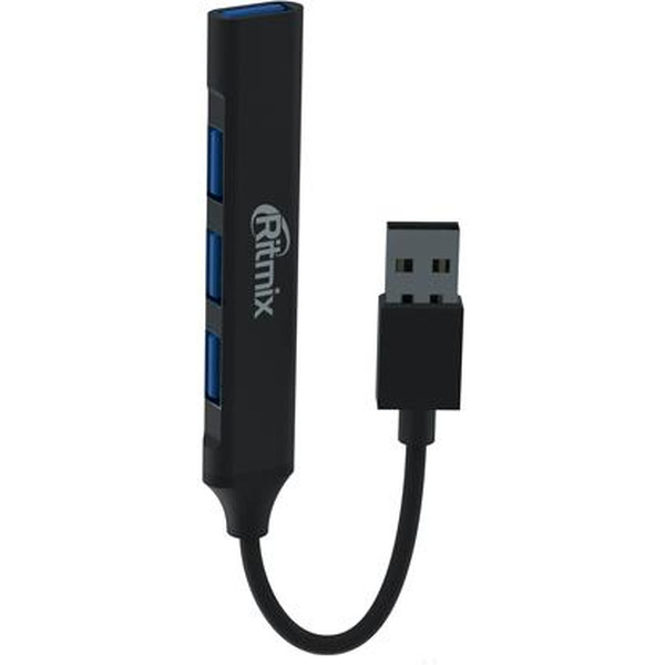 USB-хаб Ritmix CR-4400 Metal