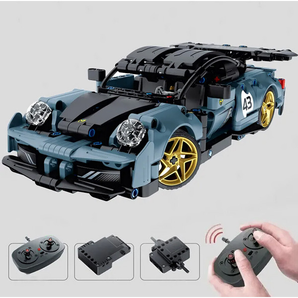 Конструктор управляемый iM.Master Blue Supercar 8043_MK