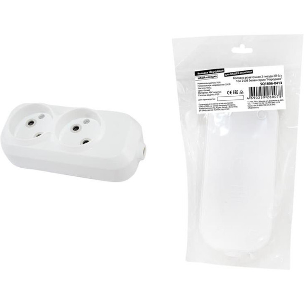 Колодка удлинителя TDM Electric Народная SQ1806-0413