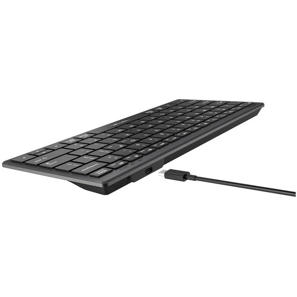 Клавиатура A4Tech Fstyler FX51 (серый/черный)