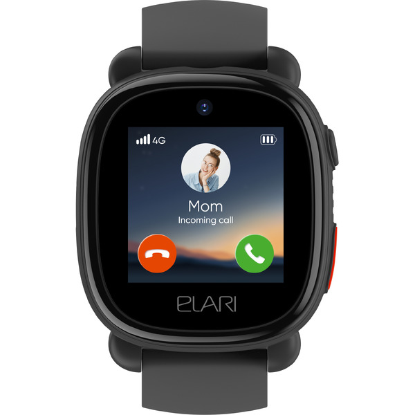 Часы-телефон Elari KidPhone 4G Lite (KP-4G L) черный