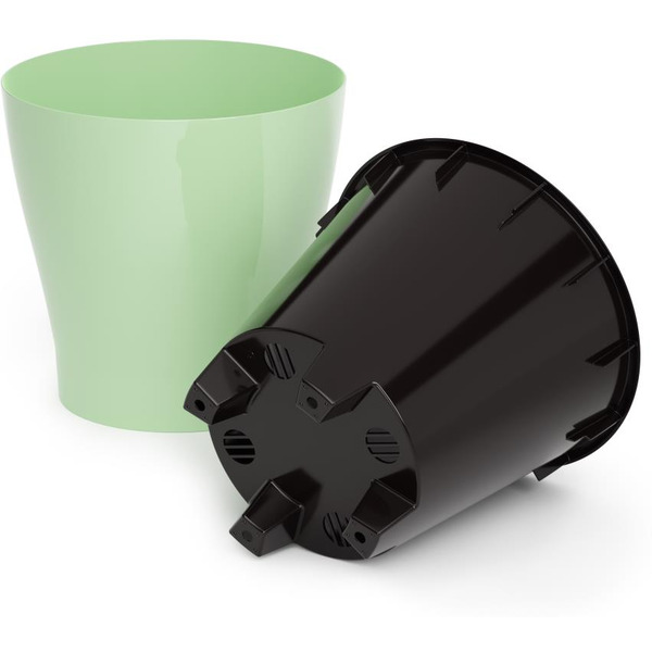 Горшок цветочный Альтернатива Лея М8268 (светло-зеленый)