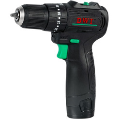 Дрель-шуруповерт ударная аккумуляторная DWT ASBP-12DN-2 DWT