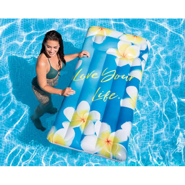 Надувной матрас для плавания INTEX "Вдохновение" (ваниль) 58772EU