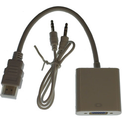 Переходник REXANT HDMI - VGA + стерео 3,5 мм R17-6936