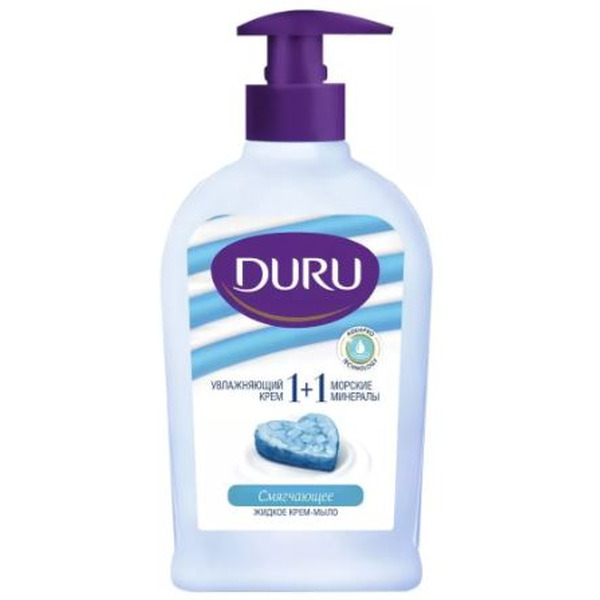 Крем-мыло DURU 1+1 Морские минералы 300мл