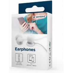 Наушники Gembird MHP-EP-001-W