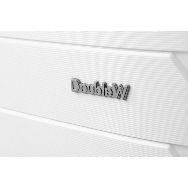 Чемодан на колесах DoubleW Zuna (L, белый)