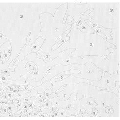 Картина по номерам ОСТРОВ СОКРОВИЩ «Весна» 663287