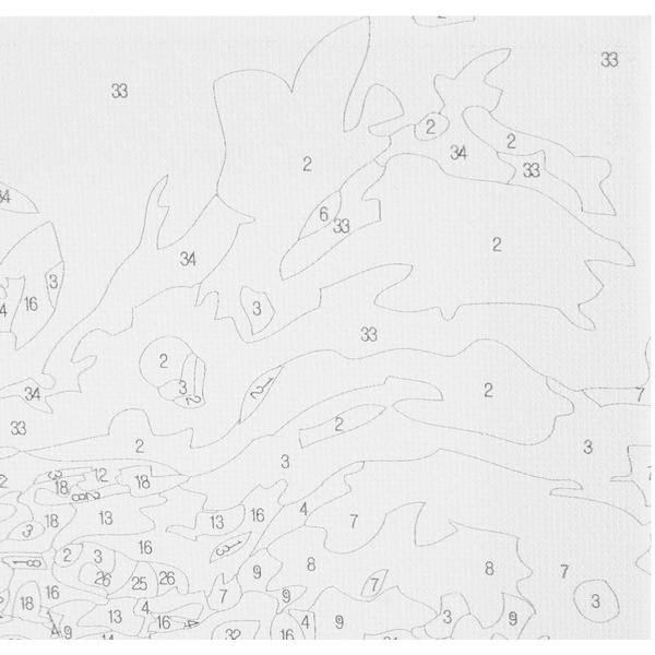 Картина по номерам ОСТРОВ СОКРОВИЩ «Весна» 663287