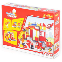 Конструктор Полесье 77509 Пожарная станция