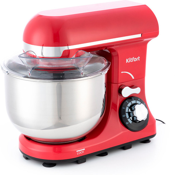 Планетарный миксер KITFORT КТ-1337-1 красный