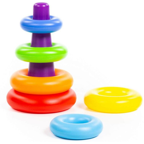 Пирамидка Полесье Колечко (7 элементов)