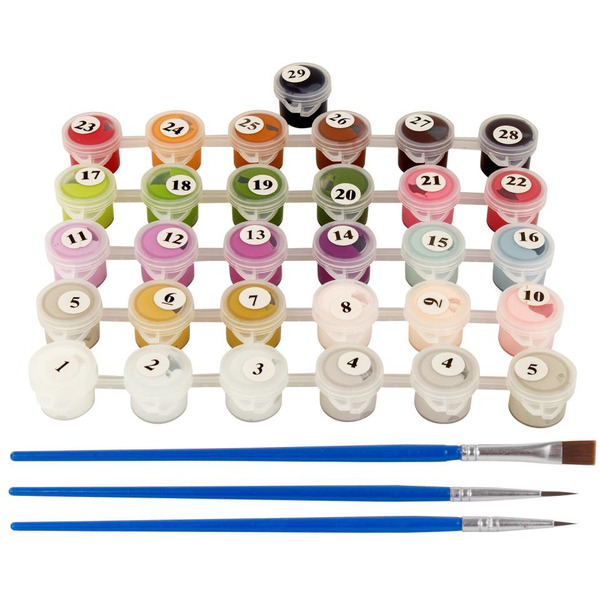 Картина по номерам Остров Сокровищ Натюрморт с сиренью и черешней 662912