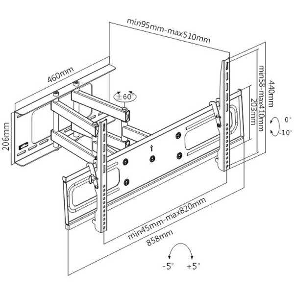 Кронштейн Brateck PA948
